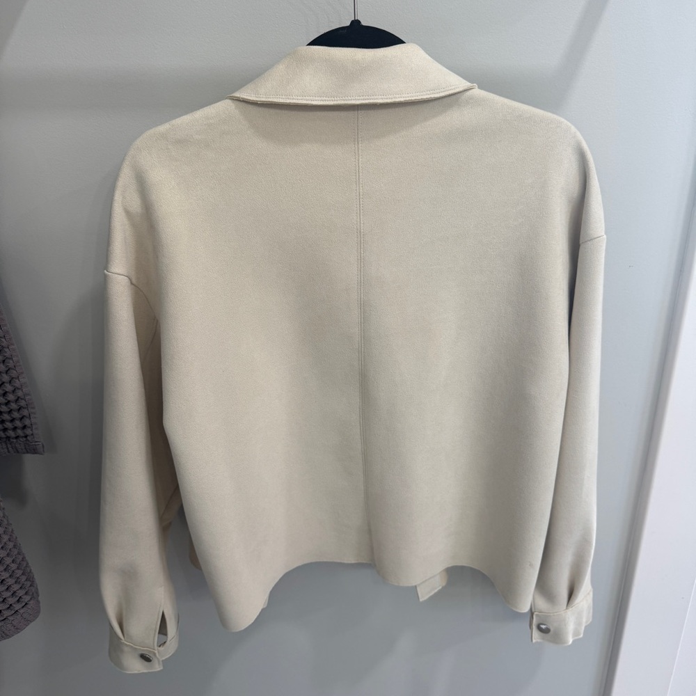 Zara Women's Cream Utility Jacket - Picture 5 of 5